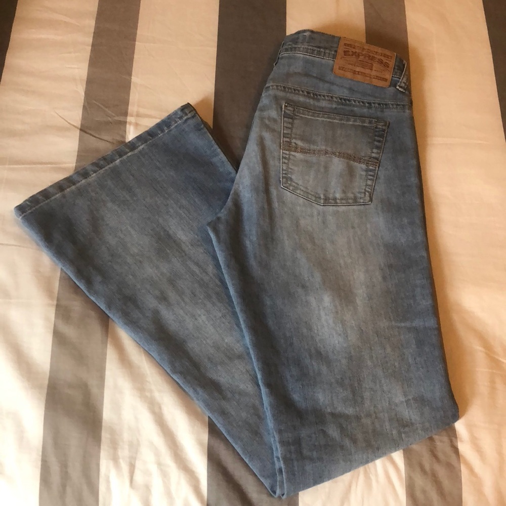 Express Flare Leg Jeans